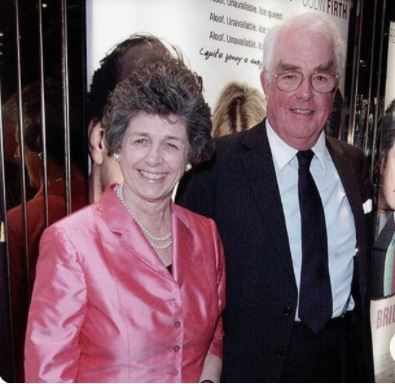 James Murray Grant with his late wife Finvola Grant